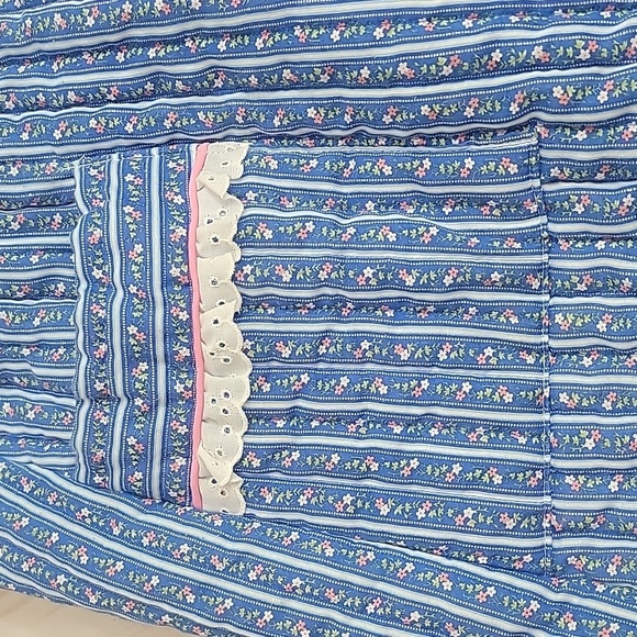 Blue Striped Women's Robe - Picture 8 of 9